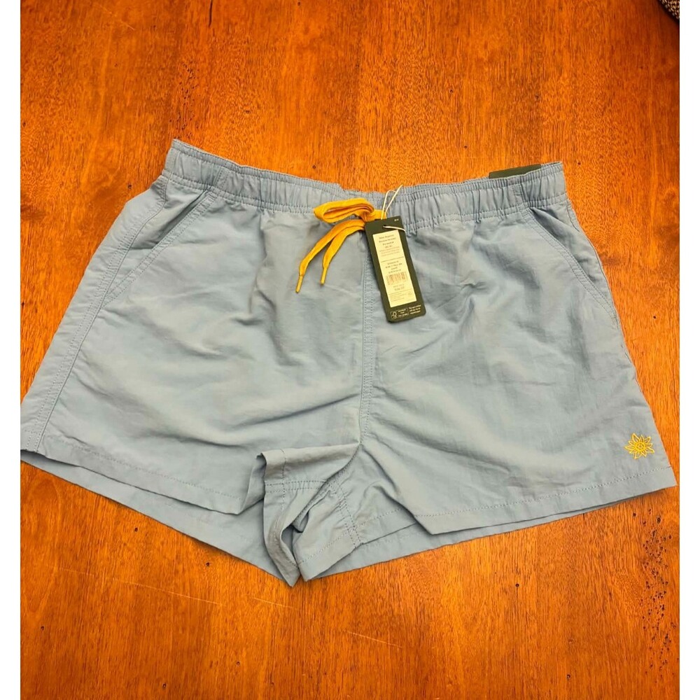 Alpine Design Women's Pull On Shorts Medium‎ Blue UPF 50+ Water Repellant NWT